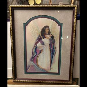 Vintage Angel and Baby Artwork
